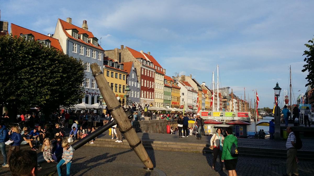 El Nyhavn (port "nou") de Copenhagen