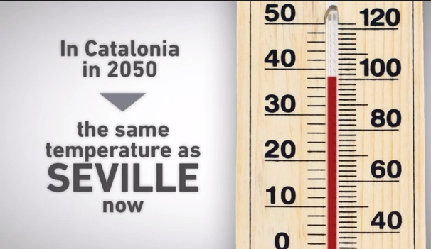 Barcelona aviat tindrà les temperatures de Sevilla