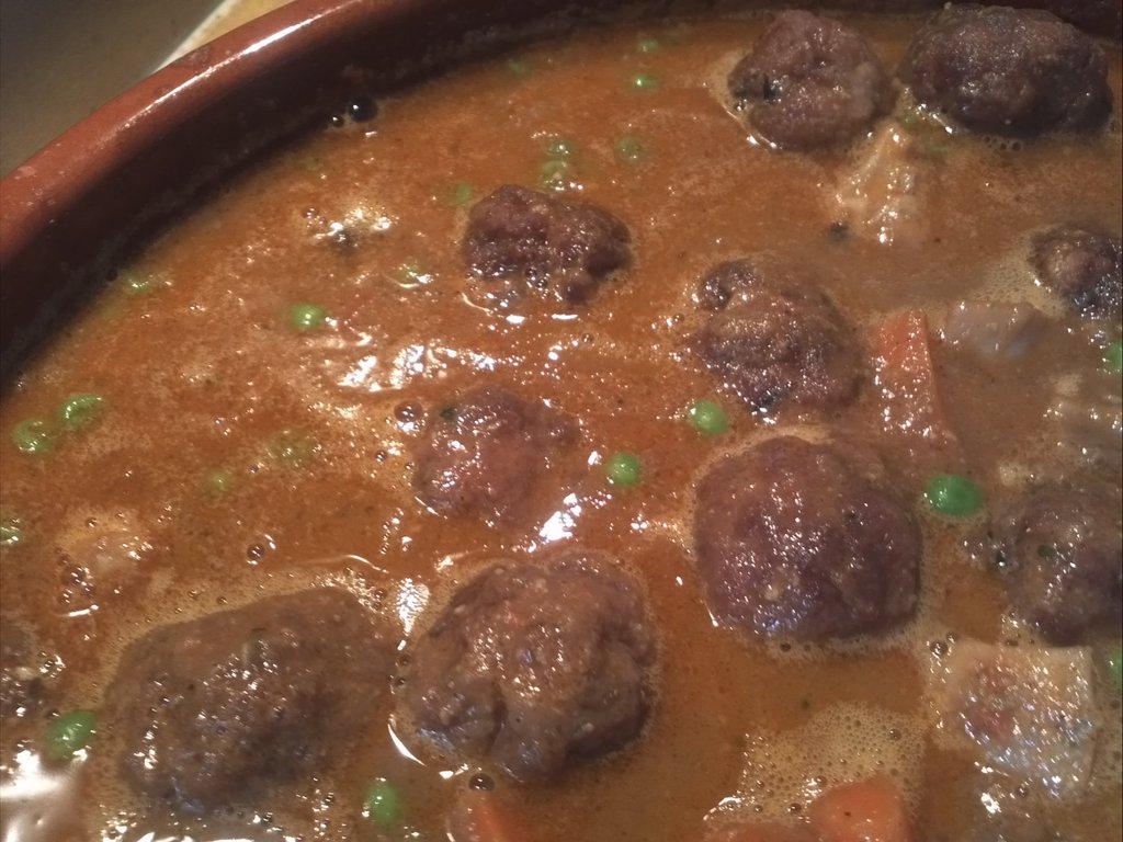 Mandonguilles amb sípia