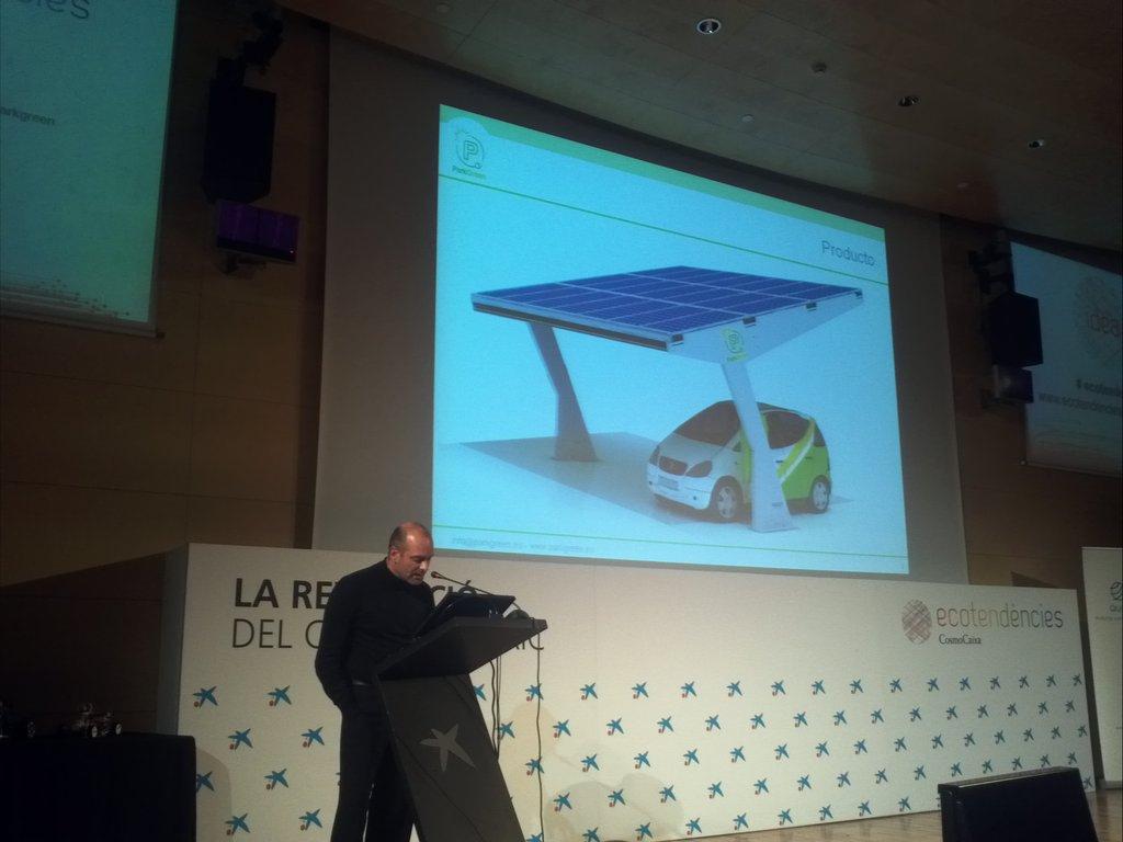 Parkgreen, plaques solars per recarregar vehicles