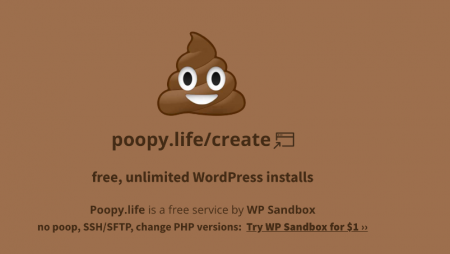 poopy.life wordpress instantáneo