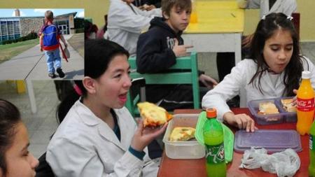 Un comedor de un colegio público