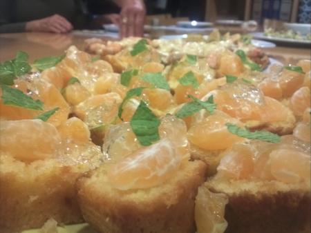 El postre de la jornada a la classe del mestre Bernat Martínez